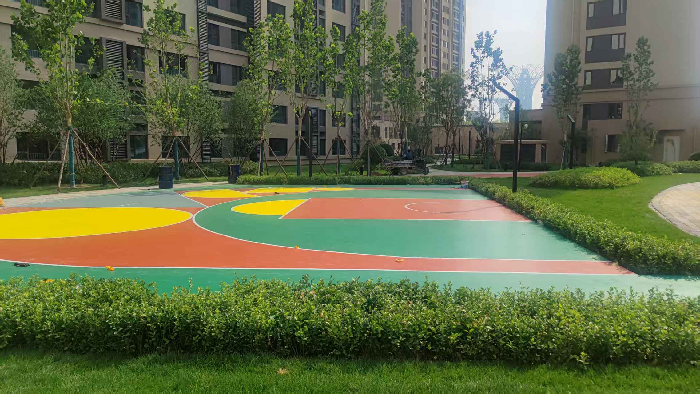菏泽市硅PU球场塑胶地坪 - 哪里好